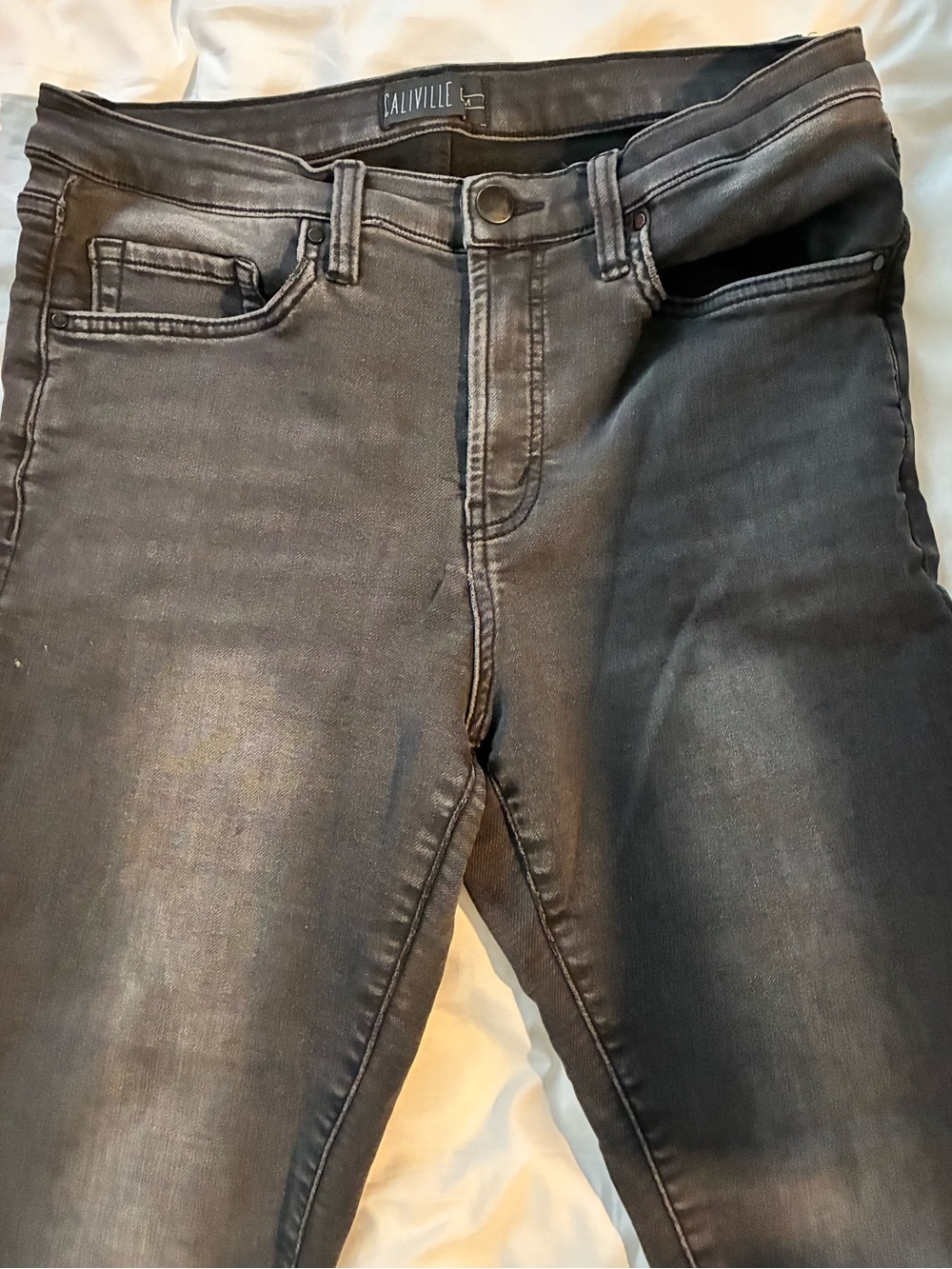 Classic Black Skinny Jeans-Caliville size M stretch